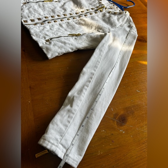 Michael Kors Women’s Jacket Size S / Cream and Gold color - Picture 10 of 12